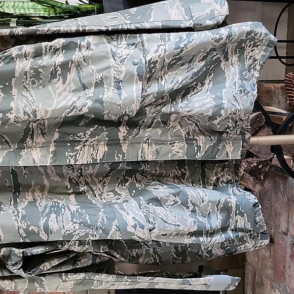 Orc Industries Inc. ACU "Improved Rainsuit" Zipup Parka Jacket No Liner Sz M - Picture 4 of 16